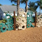 Green and Beige Playground Climber Orlando Orange County Florida