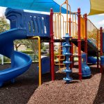 blue playground slides | creativerecproducts.com