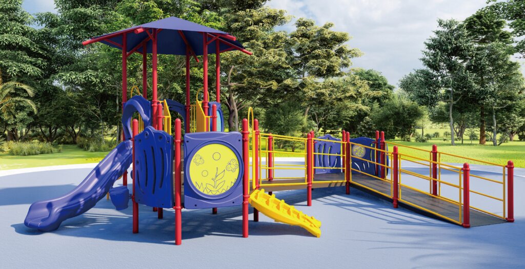 ADA accessible playground equipment orlando