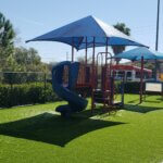 Artificial turf in St. Pete play ground