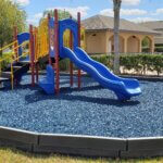 Rubber mulch play zone in Tampa Bay