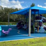 EPDM Rubber around East Orlando play set