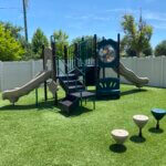 Synthetic turf safety surfacing in Lake Nona