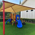 Padded playground turf in South Orlando